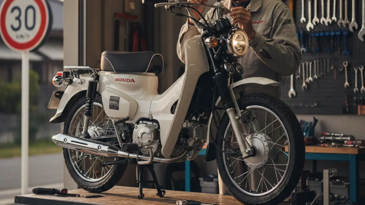 クロスカブ 50 リミッター カットのリスクと正しい選択肢