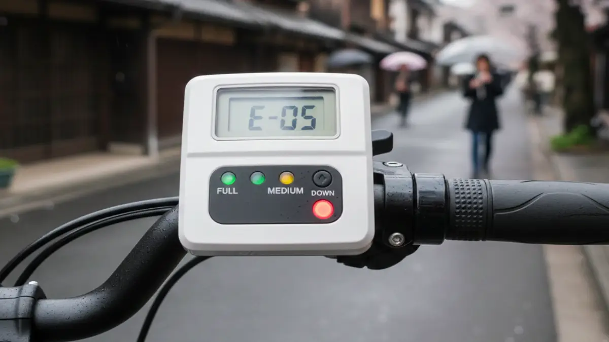 ブリジストン 電動自転車エラー表示一覧とリセット手順