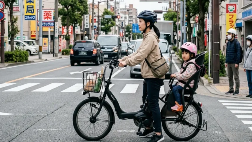 電動自転車 交通ルール 親子 日本 安全