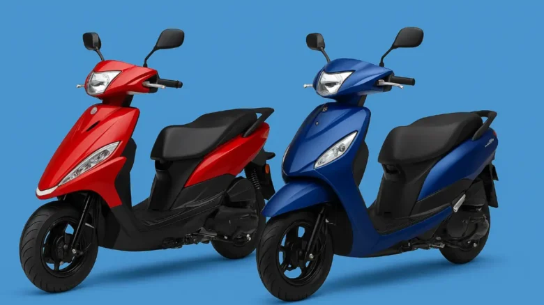 ジョグ125とアクシスZの比較イメージ|スタイルとデザインの違いを視覚化