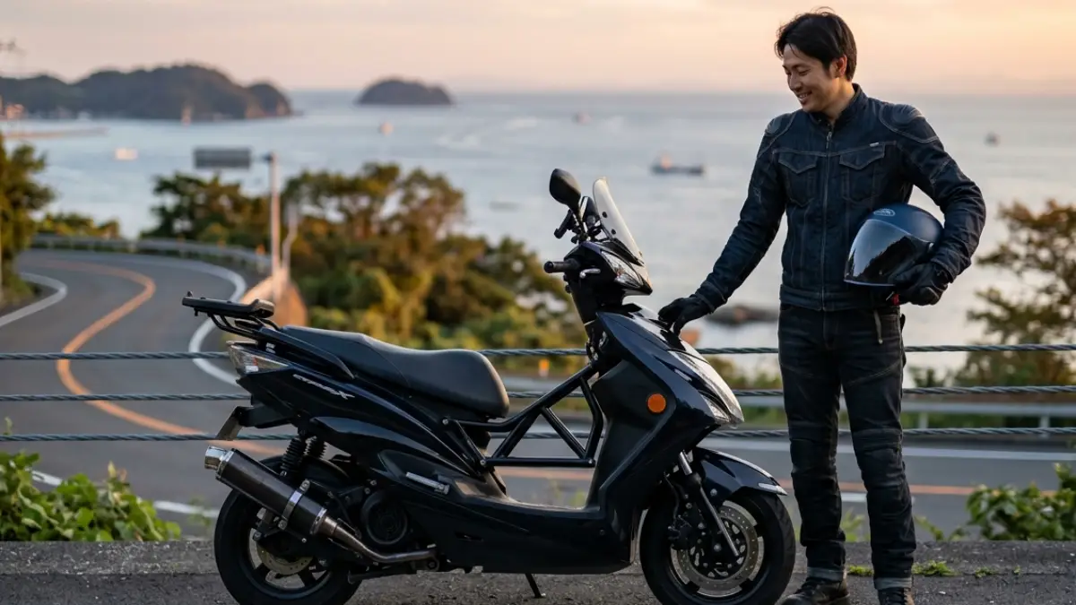 スクーター サブフレームまとめに最適な日本人ライダーとシグナスX