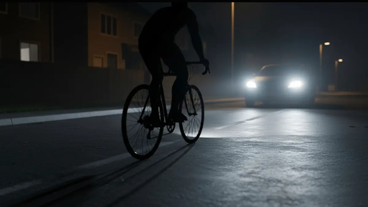 自転車ライトがつかないときの夜間走行リスク 自転車ライトがつかない夜道のトラブルシーン