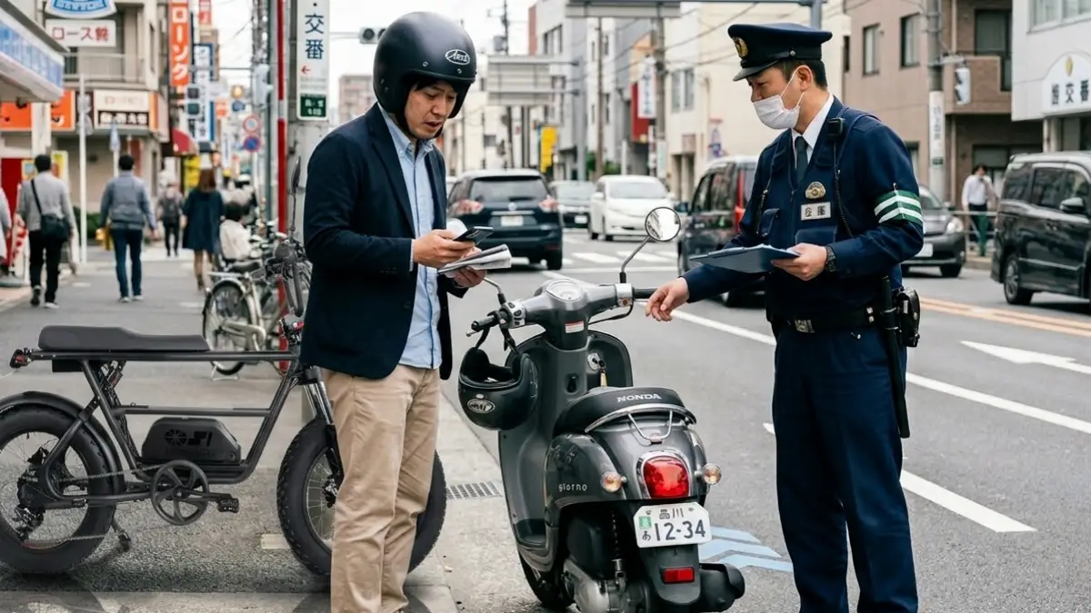 モペット改造と法律の全貌｜違反リスクと正しい理解