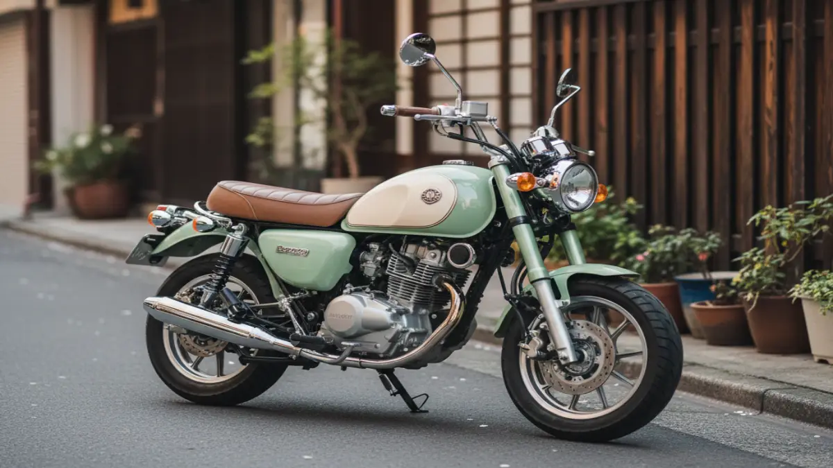 街乗りに向くかわいい125ccバイクのイメージ