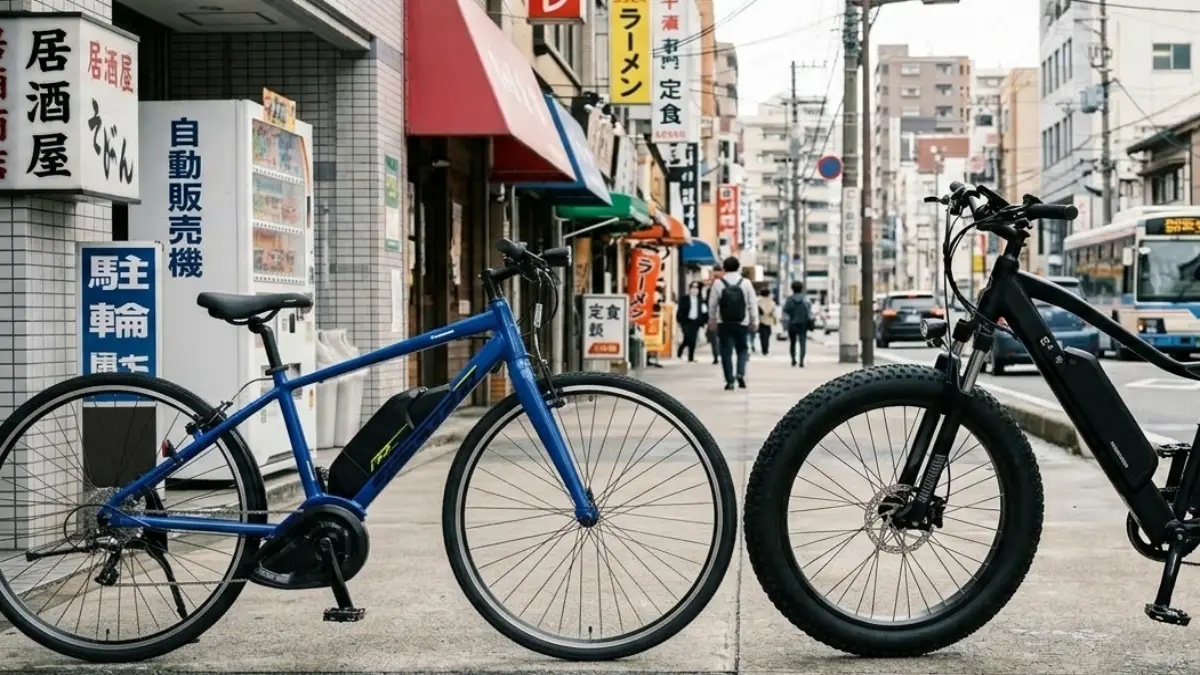 ジェッターとハリヤの違い パナソニック ジェッター ハリヤ 比較 違いを並べて確認できる電動自転車