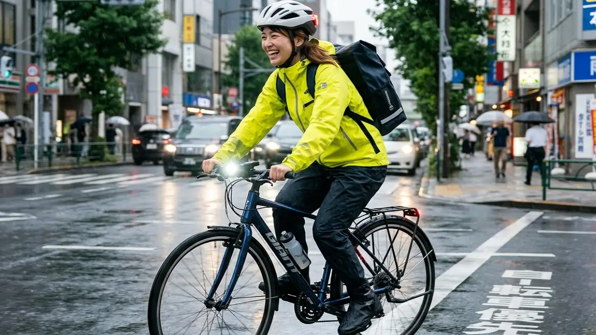 自転車 通勤 雨の日の正解は？安全判断と雨対策ガイド