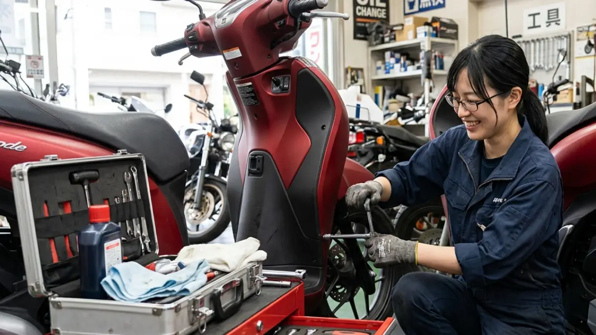 スクーターのエンスト予防メンテナンス スクーター エンスト原因 予防 メンテナンス