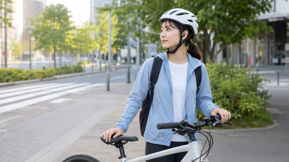 自転車のイヤホンは片耳なら合法？違反になる条件と安全な聞き方