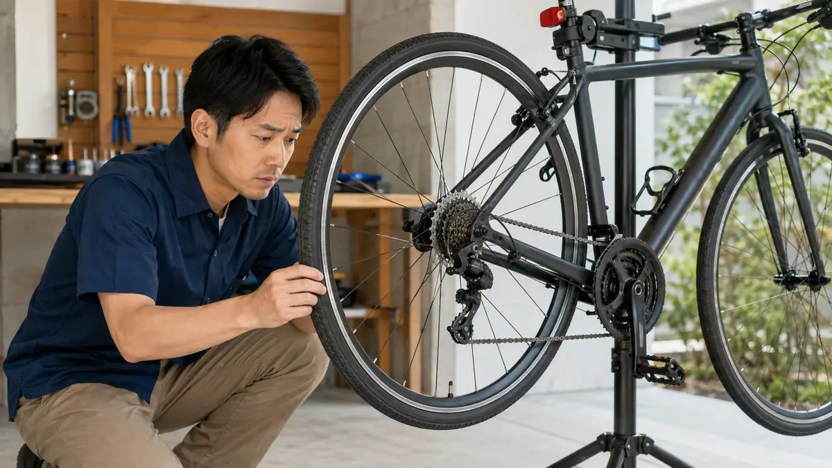 自転車のギア(変速機)が変わらない・重いときの原因と直し方