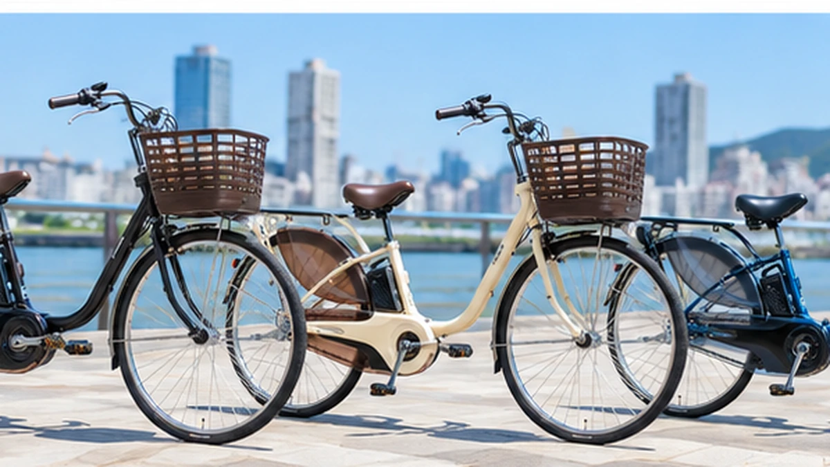 パナソニック ビビ 2027年モデルの電動アシスト自転車ラインアップイメージ パナソニック ビビ 2027年モデルの電動アシスト自転車ラインアップイメージ