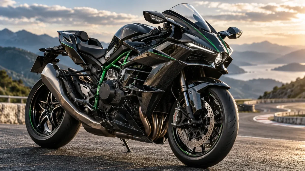 新型Ninja H2 CARBON 2027年発売!418万円・200馬力の全貌